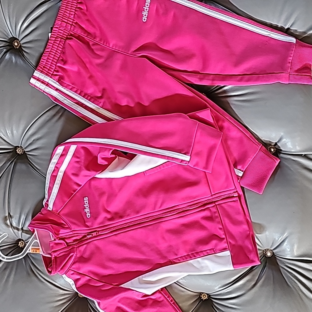 Adidas girls track suit size 2T